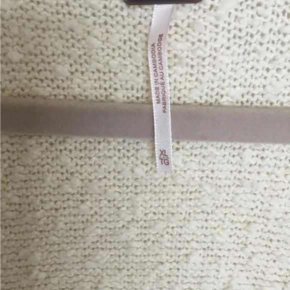 NWT We The Free Found My Friend Cozy Cream Button-Up Women's Sweater - Picture 6 of 9